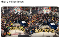 特斯拉第300万台量产车下线！产自弗里蒙特和内华达超级工厂 !