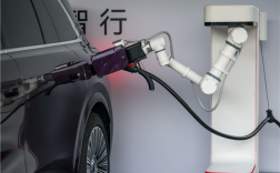 问界M8纯电版机械臂超充实车演示：解决电车充电的全部痛点 !