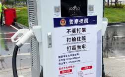 高速服务区充电桩温馨提示：不要打架 打输住院 打赢坐牢 !