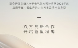 小鹏、大众重磅合作：联合开发电子电气架构 用于大众电动车型 ！