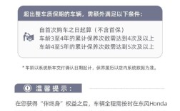 东风本田推“伴终身”动力总成终身质保产品 限首任非营运车主 !