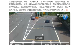 高速路口停车换人被罚9分200元 女司机：实在太困了 再开感觉要出事 ！