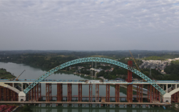全长1252米！世界最大跨度无推力组合拱桥合龙 !