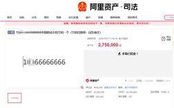 尾号66666666手机号275万成交：4人报名67次出价 超过起拍价75万 !