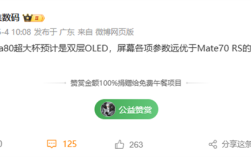华为Pura 80疯狂堆料！超大杯搭载双层OLED：屏幕参数超越Mate 70 RS ！
