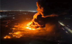 现场火光冲天 阿根廷一飞机坠毁爆炸：至少20人受伤 ！