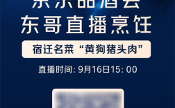 刘强东今天举办京东品酒会：现场直播烹饪宿迁名菜黄狗猪头肉 !