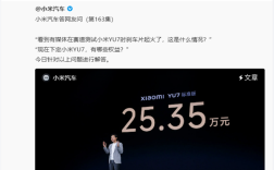 王化回应YU7交付时间：小米APP会动态更新最新的预估期 ！