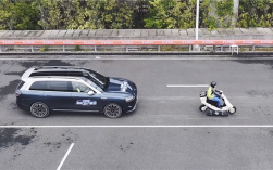 120km/h！问界M9创静止电动两轮车AEB识别刹停最高车速 ！
