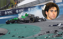 F1新手发生严重高速撞车事故：碰撞瞬间冲击力57G 车手奇迹无伤 ！