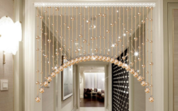 珠帘隔断风水挂多长?